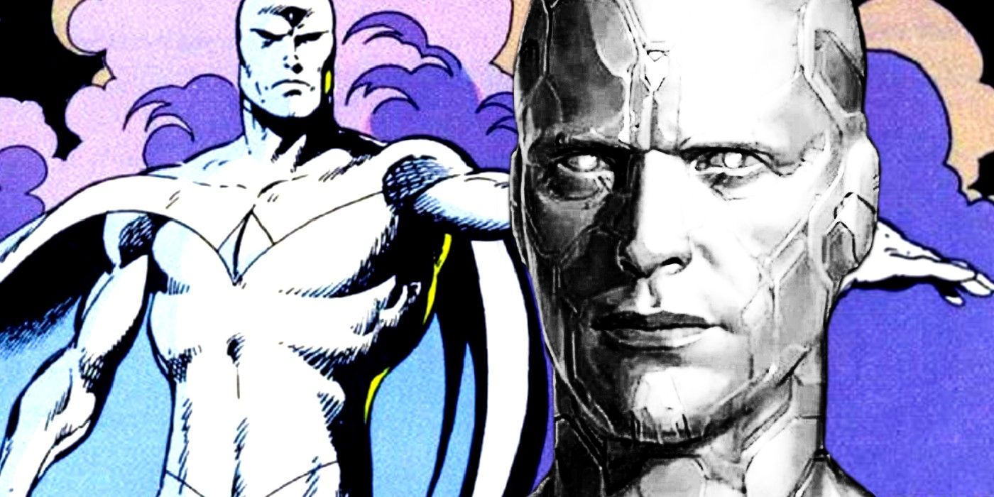 Is white Vision in the comics?