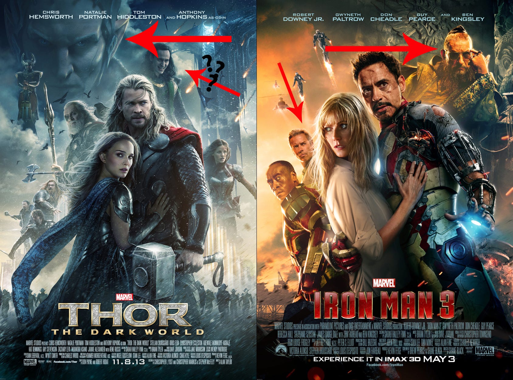Should I watch Iron Man 3 or Thor The Dark World first?