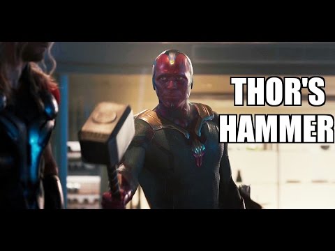 WHO has lifted Thor's hammer?