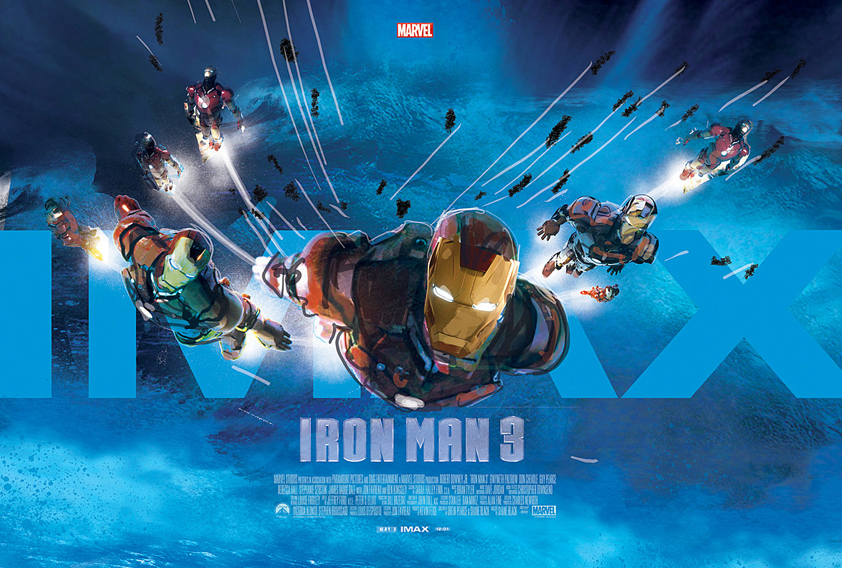 Was Iron Man shot on IMAX?