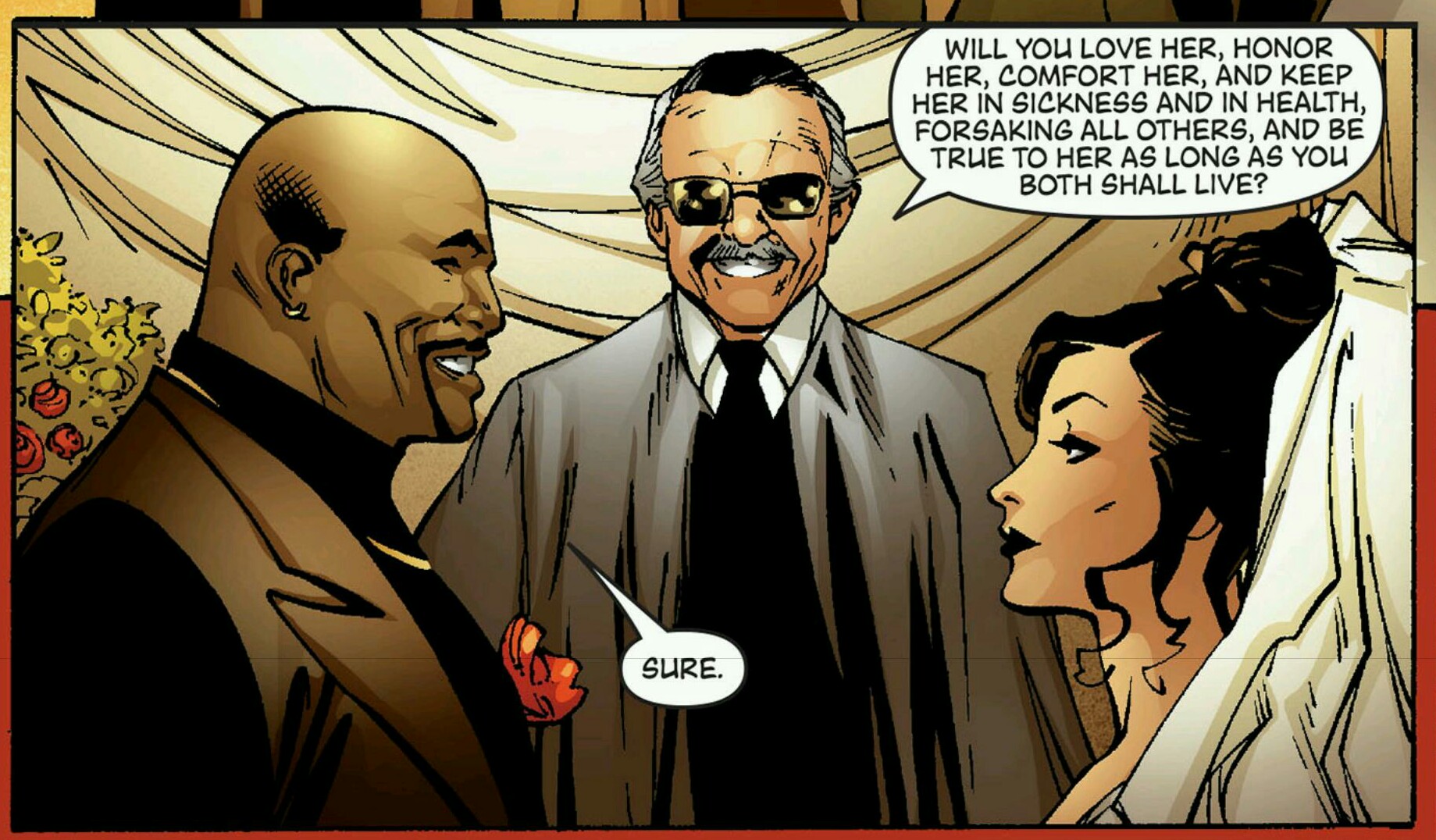 Was Luke Cage married?
