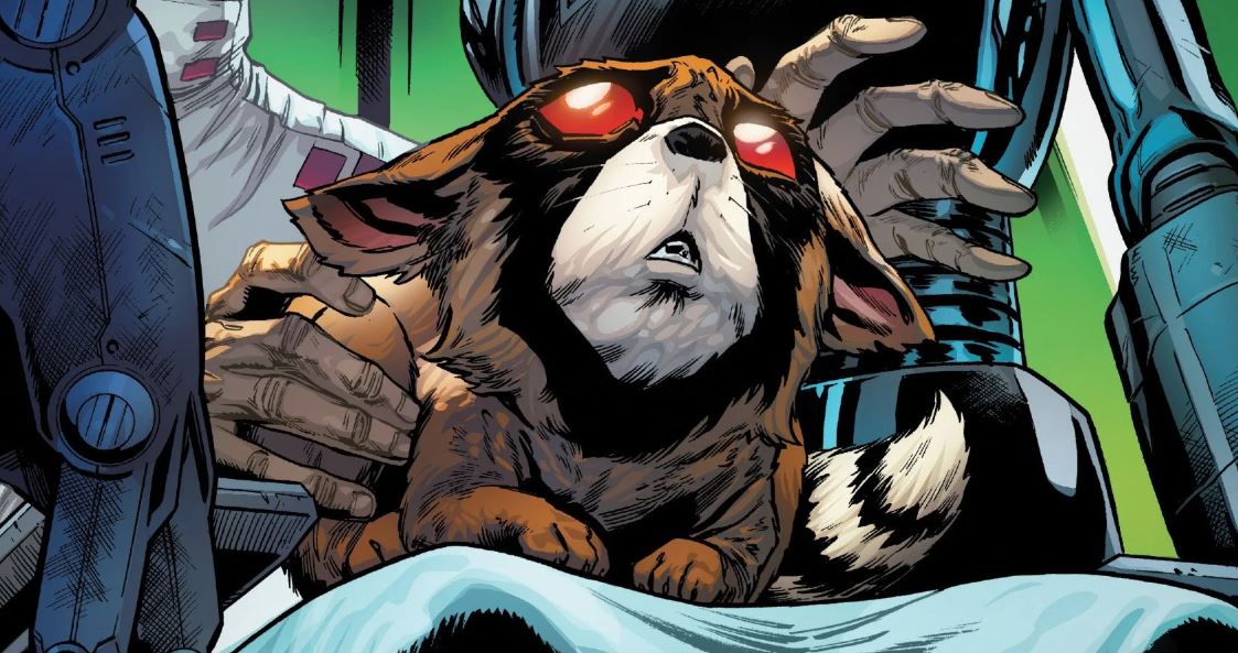 Was Rocket Raccoon a human?
