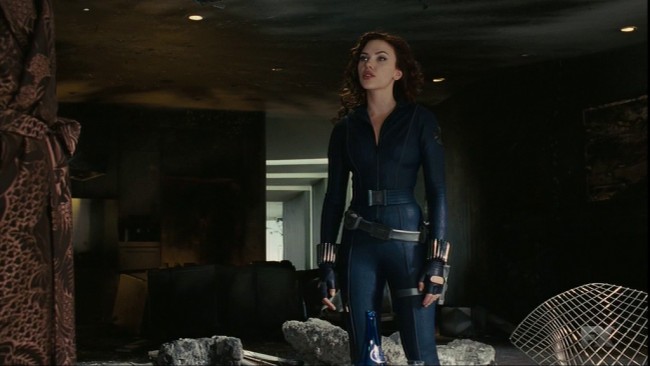 Was Scarlett Johansson pregnant during the filming of Avengers?