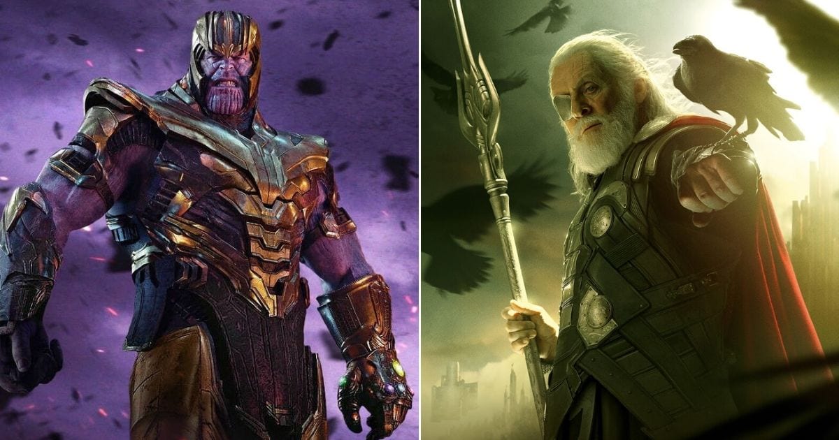 Was Thanos afraid of Odin?