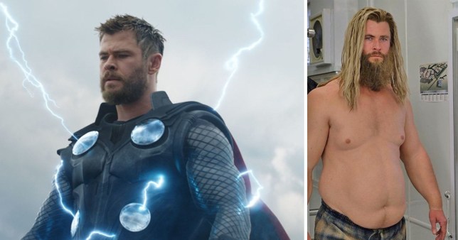 Was Thor actually fat in Endgame?