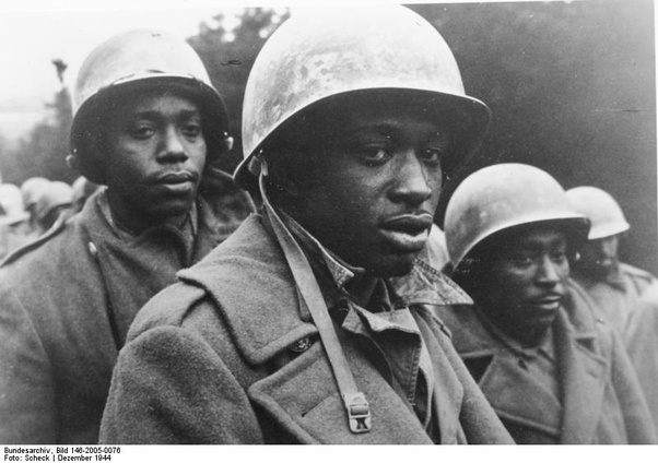 Were there any black combat units in ww2?