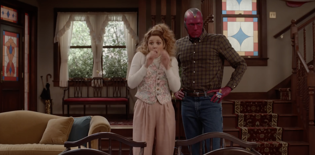 What 80s sitcom is WandaVision?