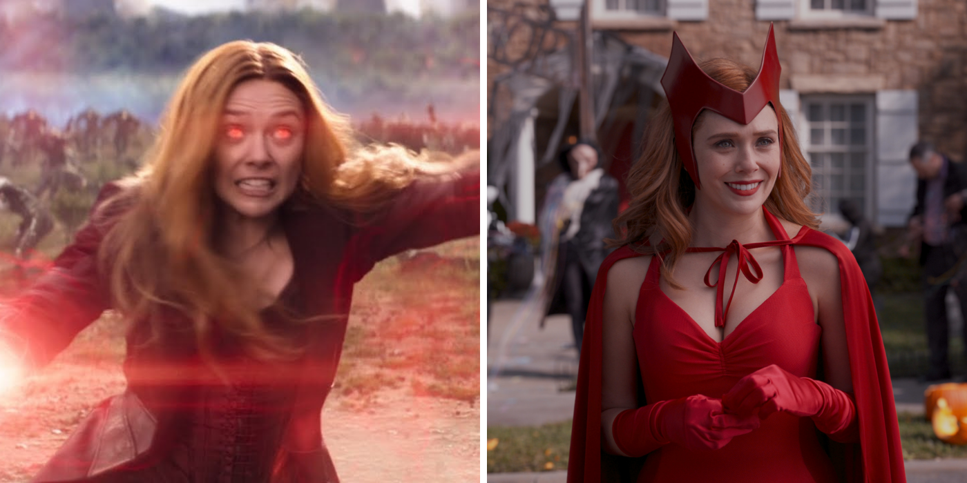 What MCU movies is Wanda in?