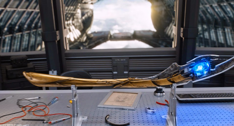 What Stone is in Loki's staff?