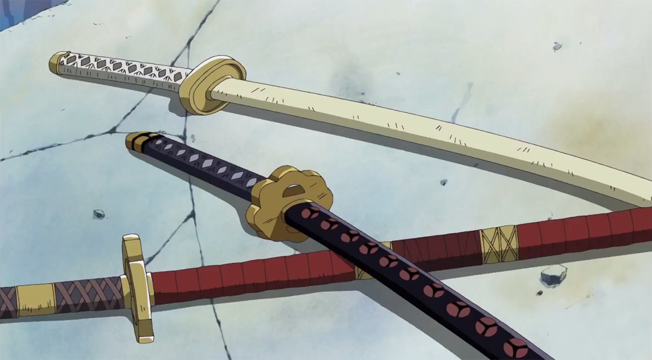 What are Zoro's current swords?