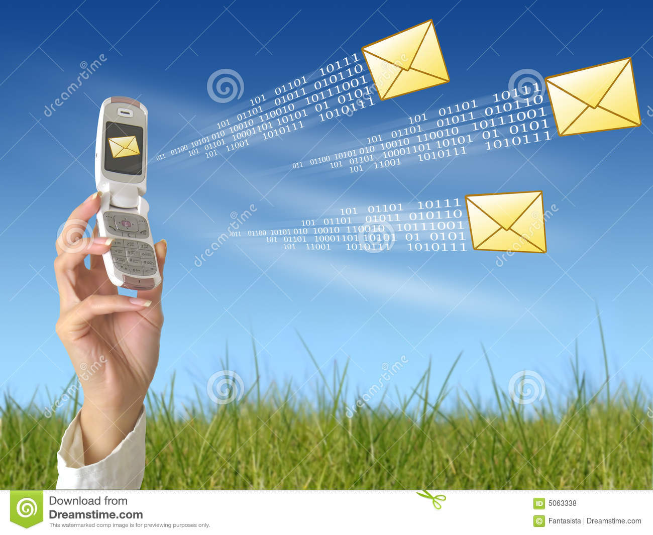 What are the 10 rings sending a message to?