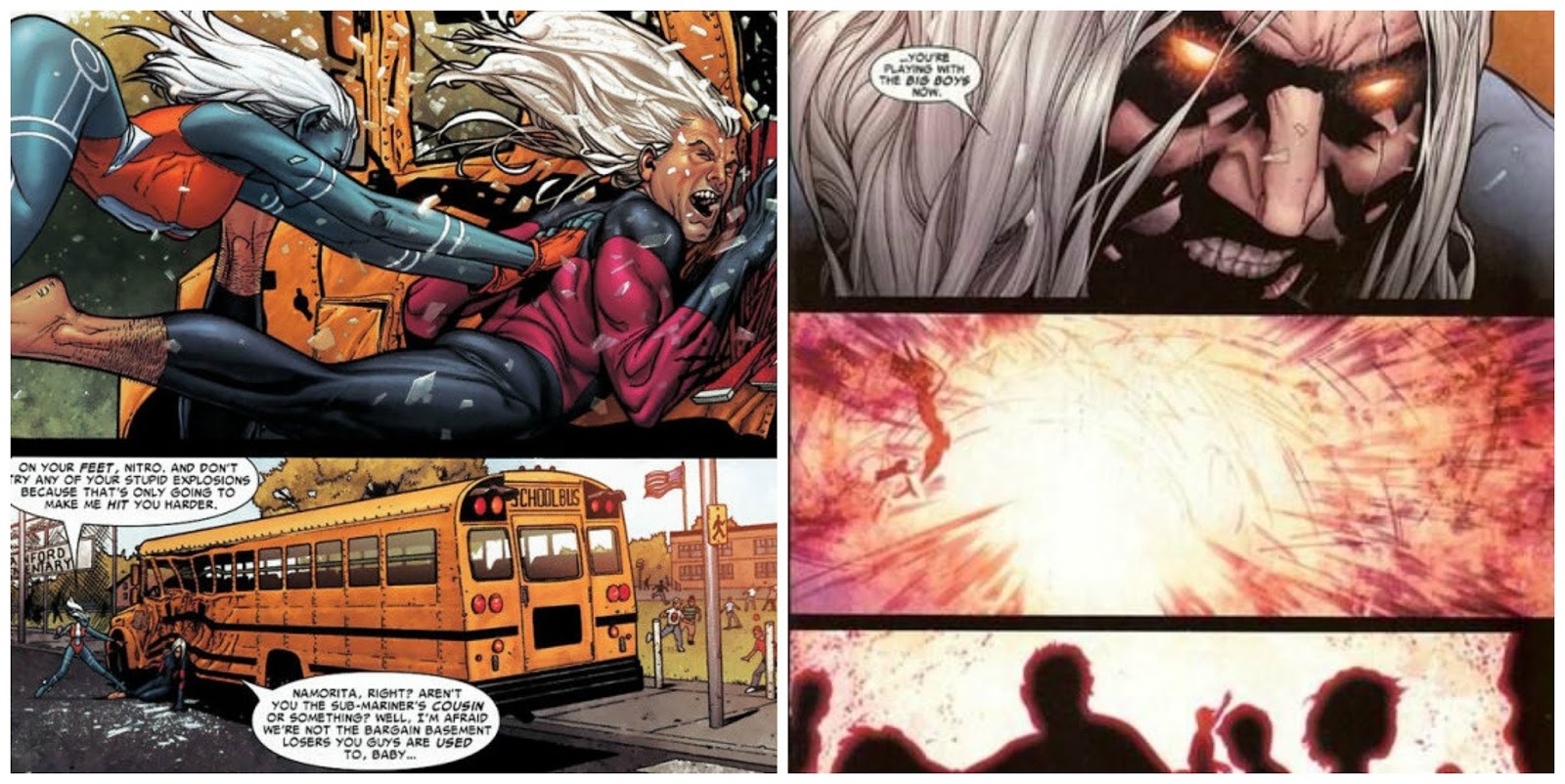 What caused Civil War marvel?