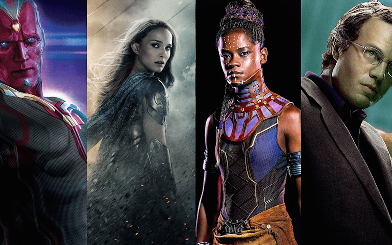 What characters are in MCU?