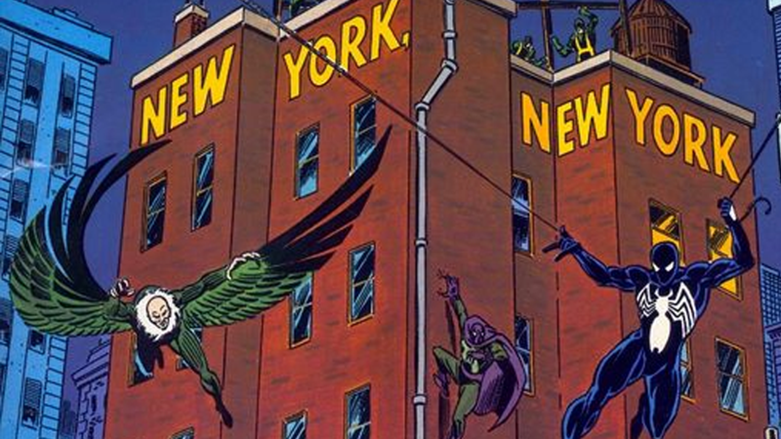 What cities do superheroes live in?