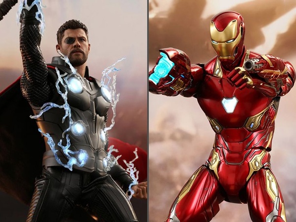 What did Iron Man do to Thor?