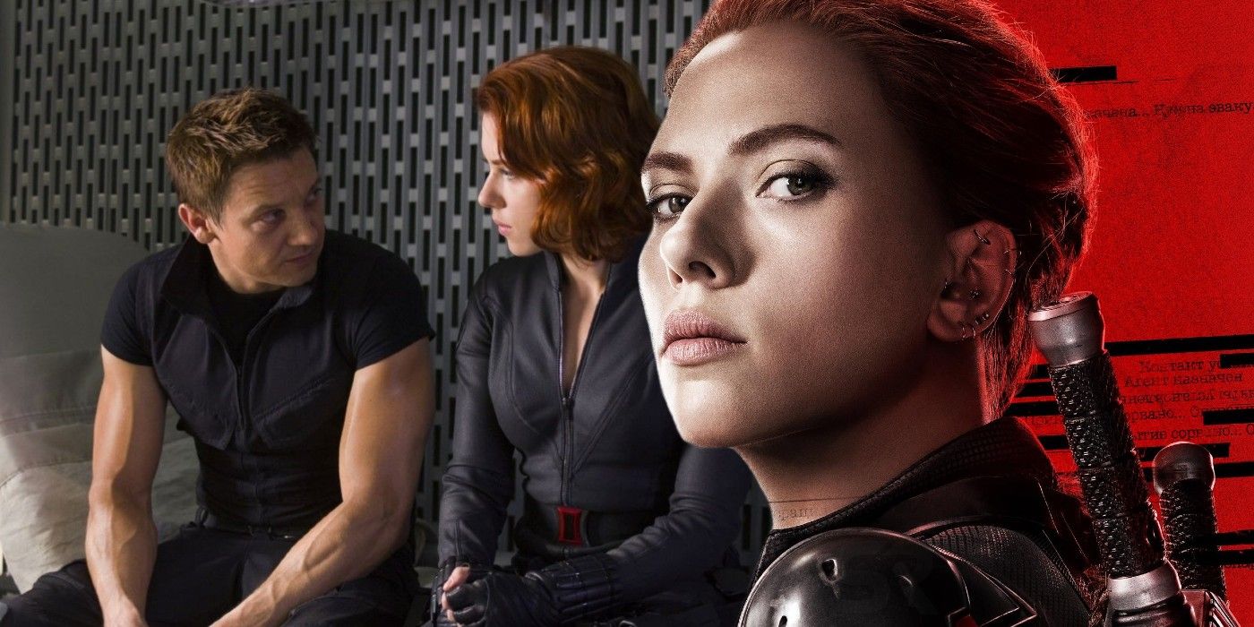 What did Natasha whisper to Hawkeye?