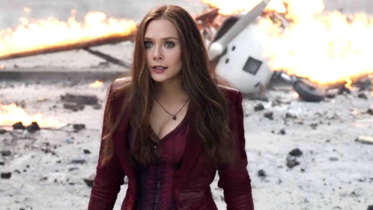 What did Scarlet Witch do in civil war?