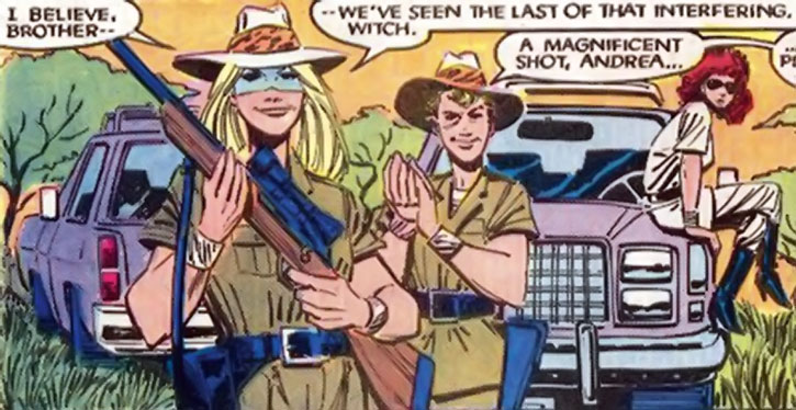 What did Strucker do to the twins?