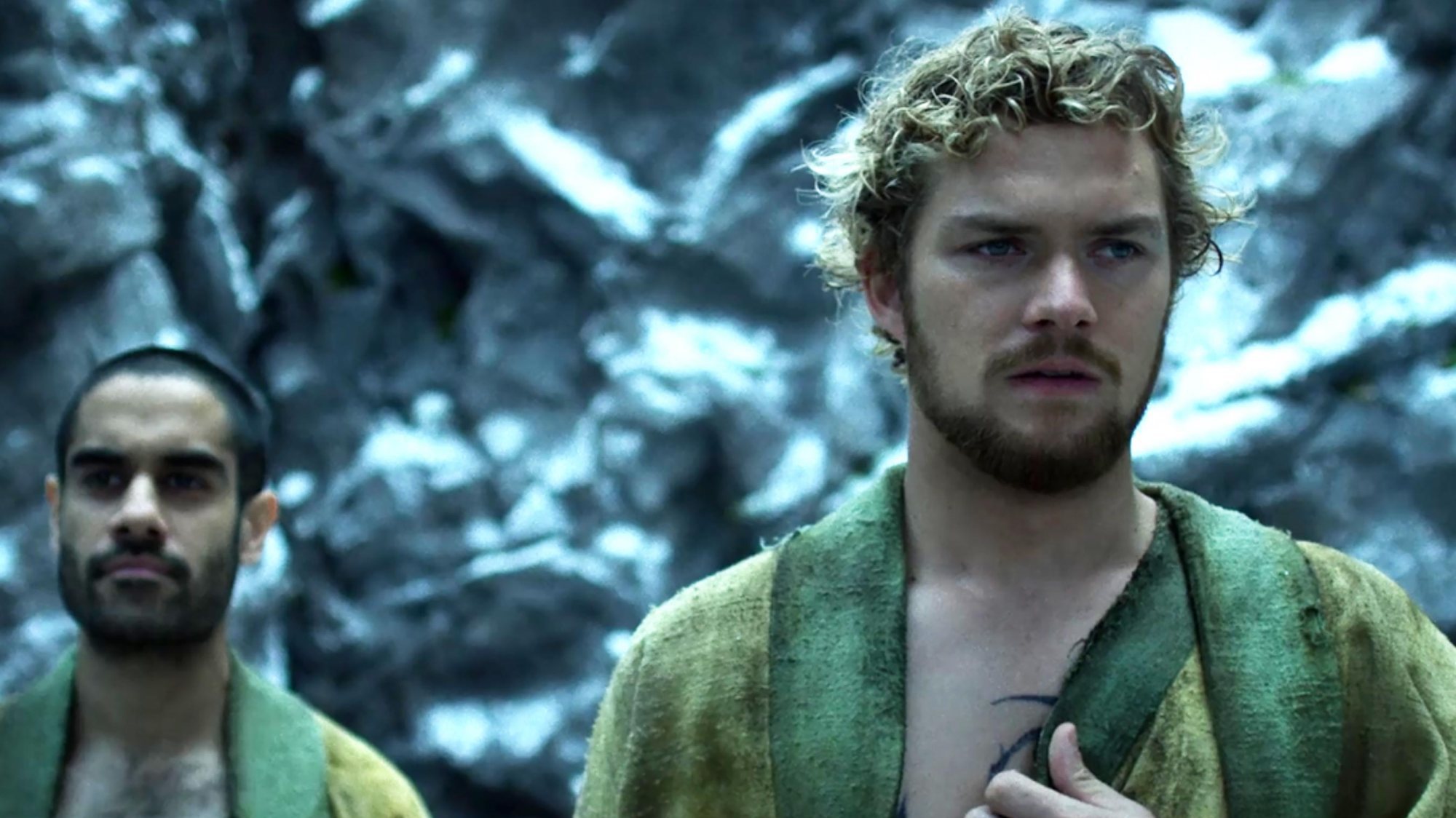 What does Davos do with the Iron Fist?