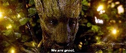 What does Groot mean when he says I am Groot?