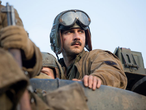 What does Shia LaBeouf say in Fury?
