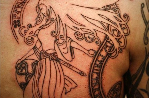 What does a Valkyrie tattoo mean?