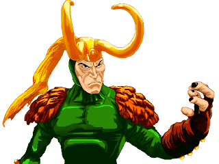 What does old Loki yell?