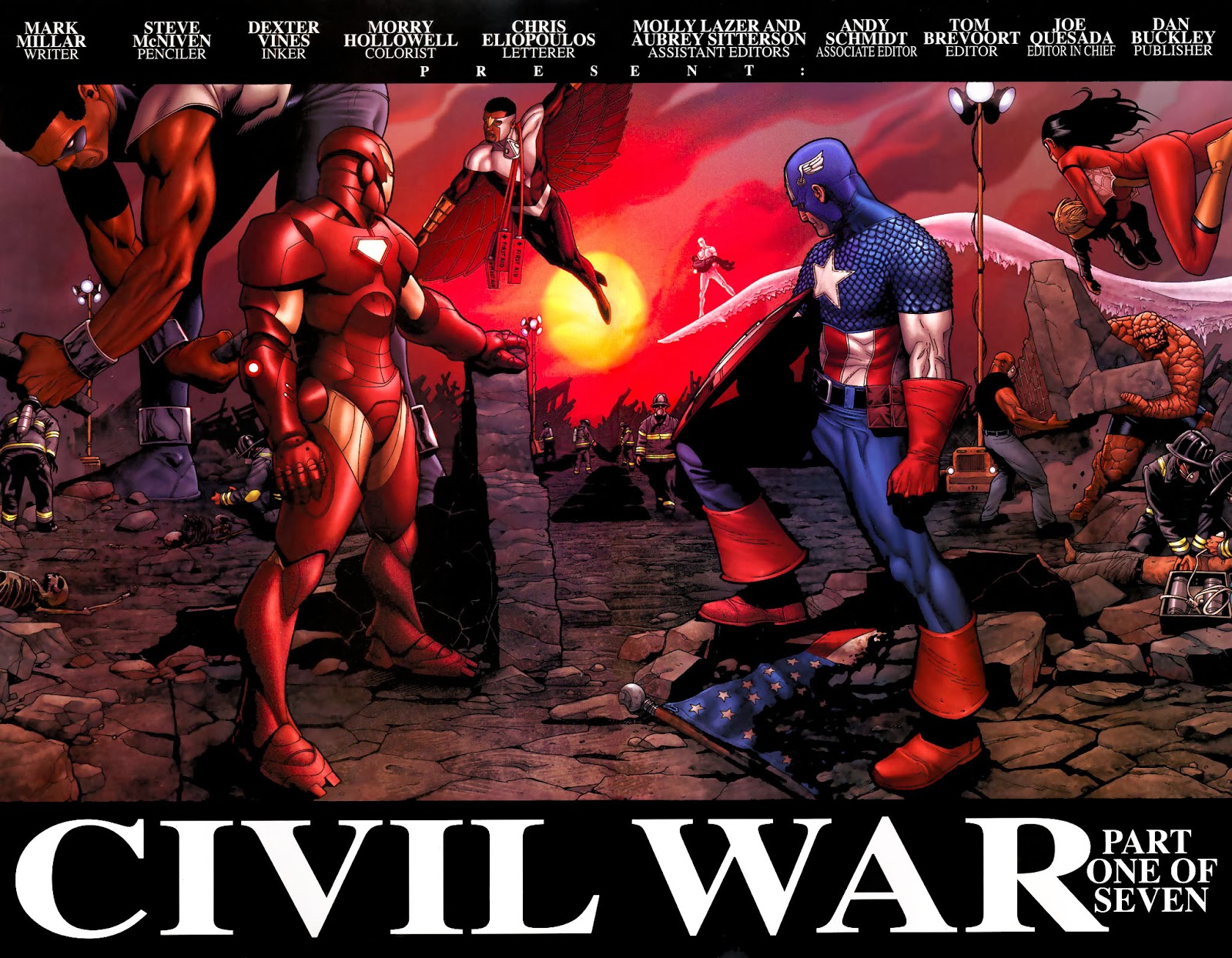 What earth is Civil War Marvel?