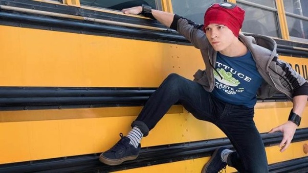 What grade is Peter Parker in Homecoming?