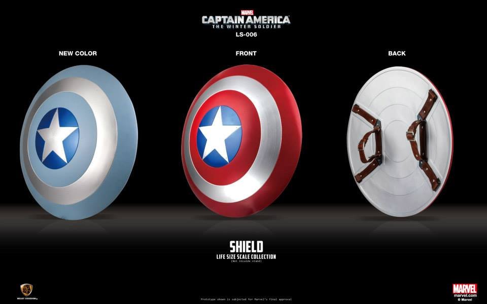 What happened to Captain America's shield in Winter Soldier?