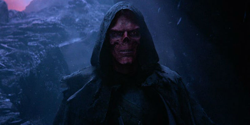 What happened to Red Skull at the end of Captain America?