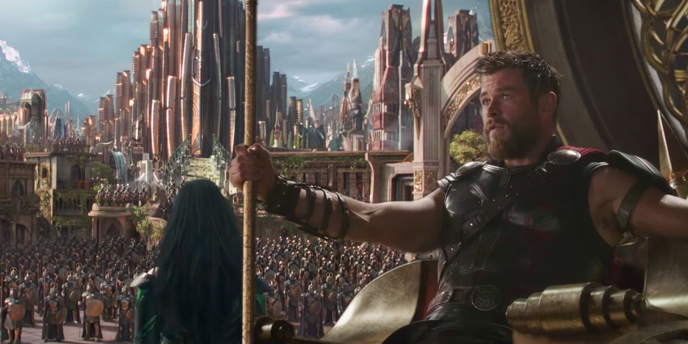What happened to the asgardians after Ragnarok?