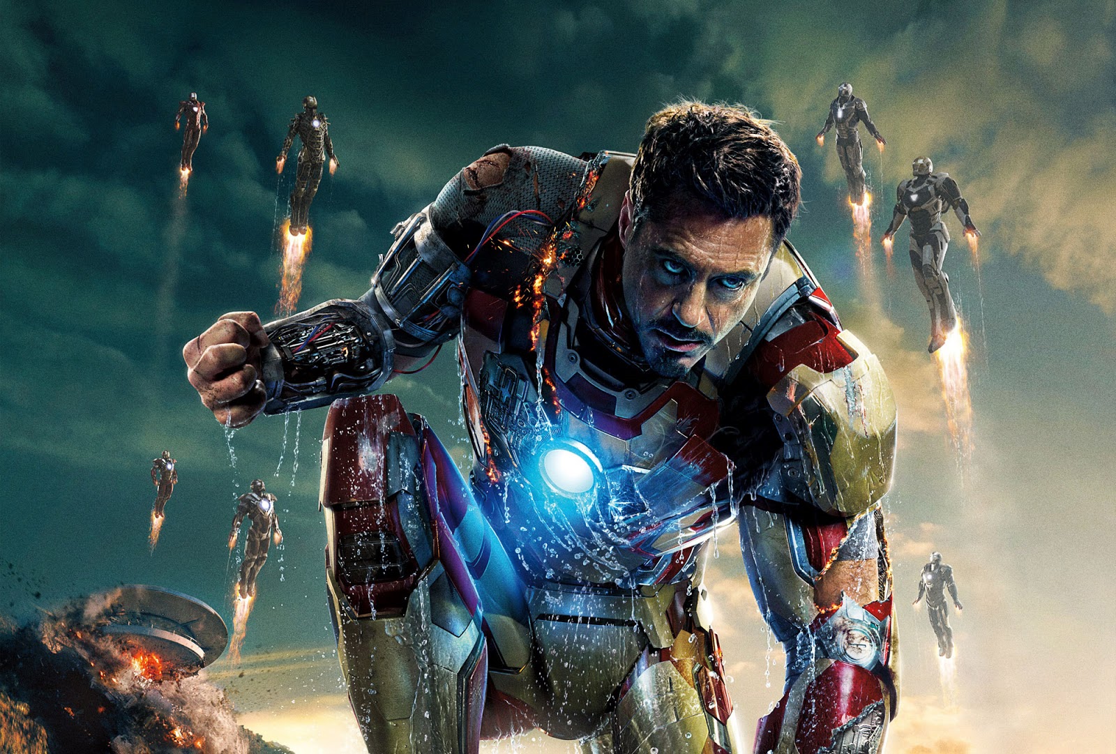 What happens at the end of Iron Man 3?