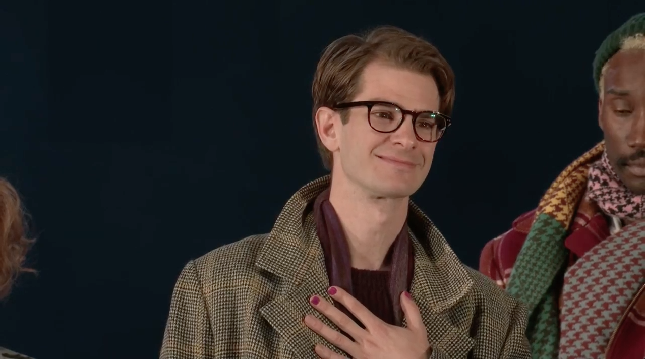 What is Andrew Garfield's accent?