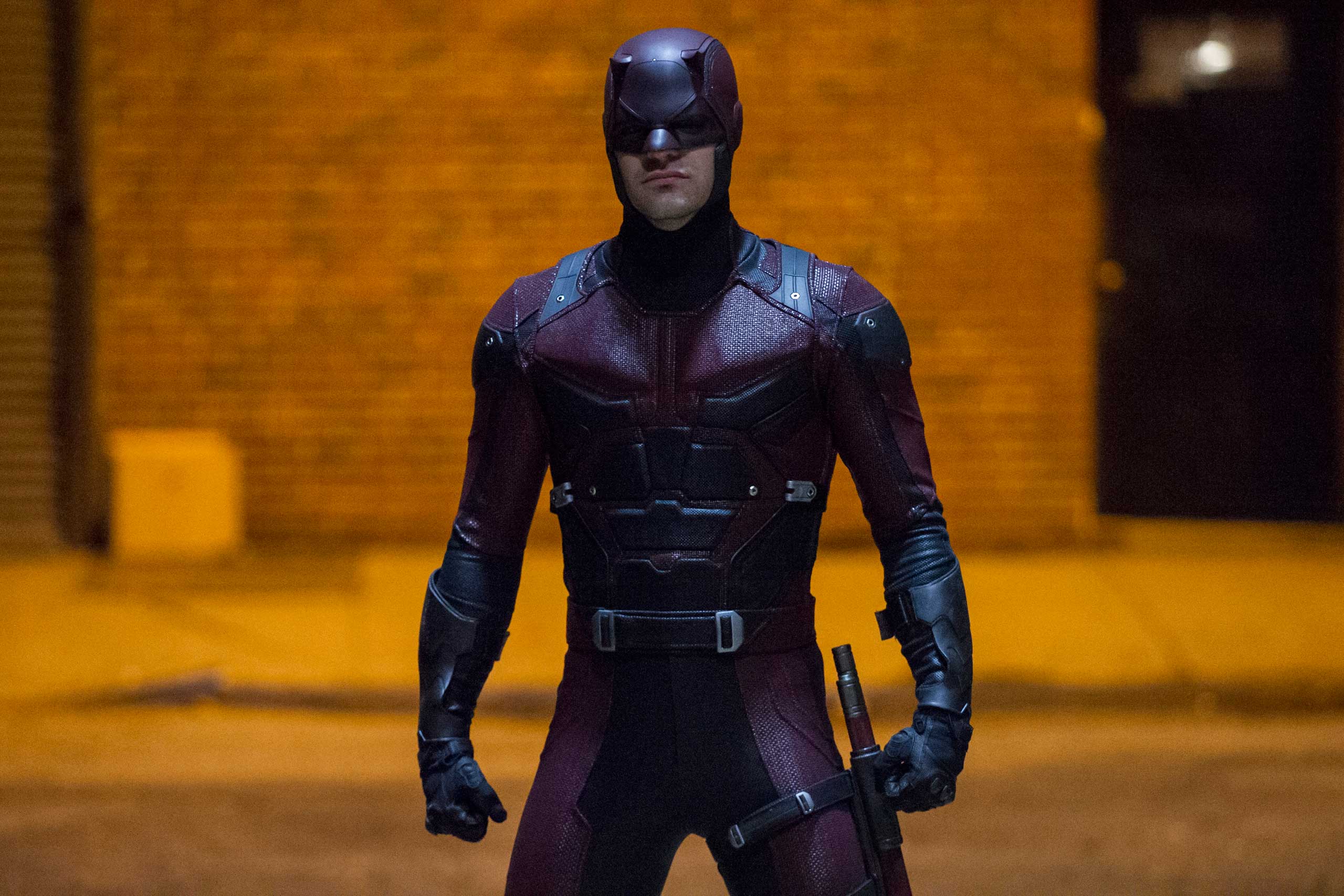 What is Daredevil's suit made of?