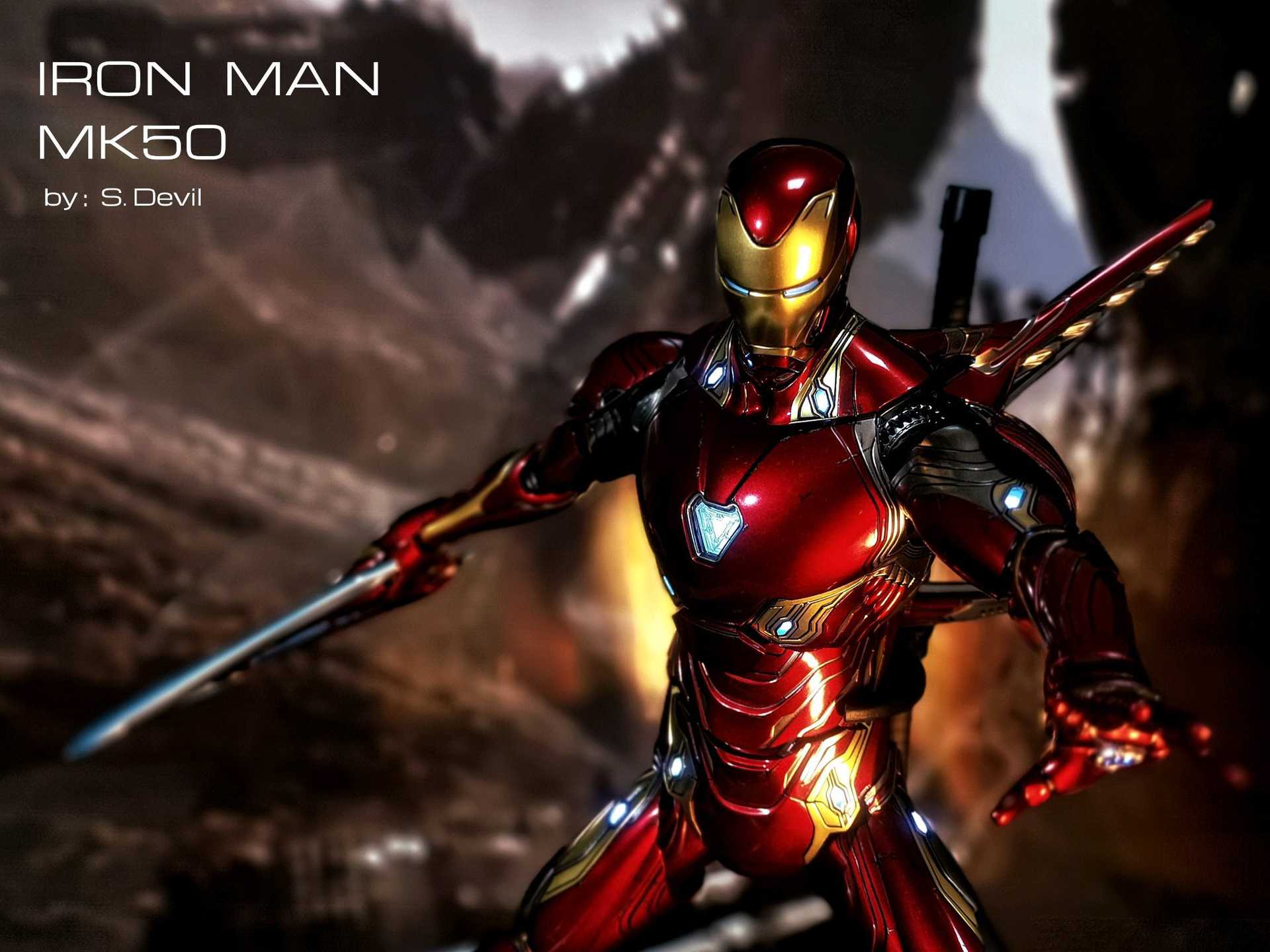 What is Iron Man Mark 50 made of?