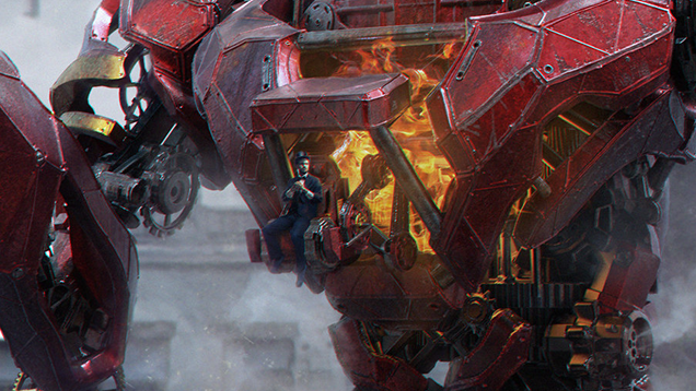 What is Iron Man's biggest suit?