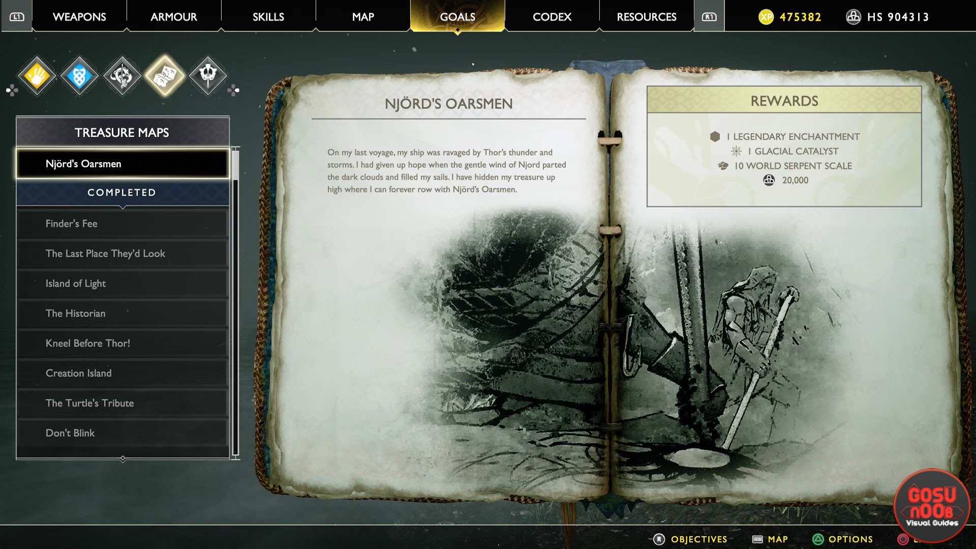 What is Njord the god of?