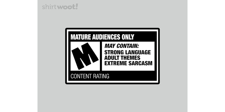 What is rated M mean?