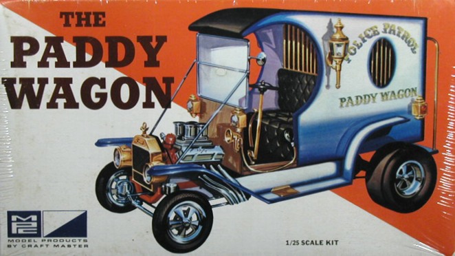 What is the meaning of a paddy wagon?