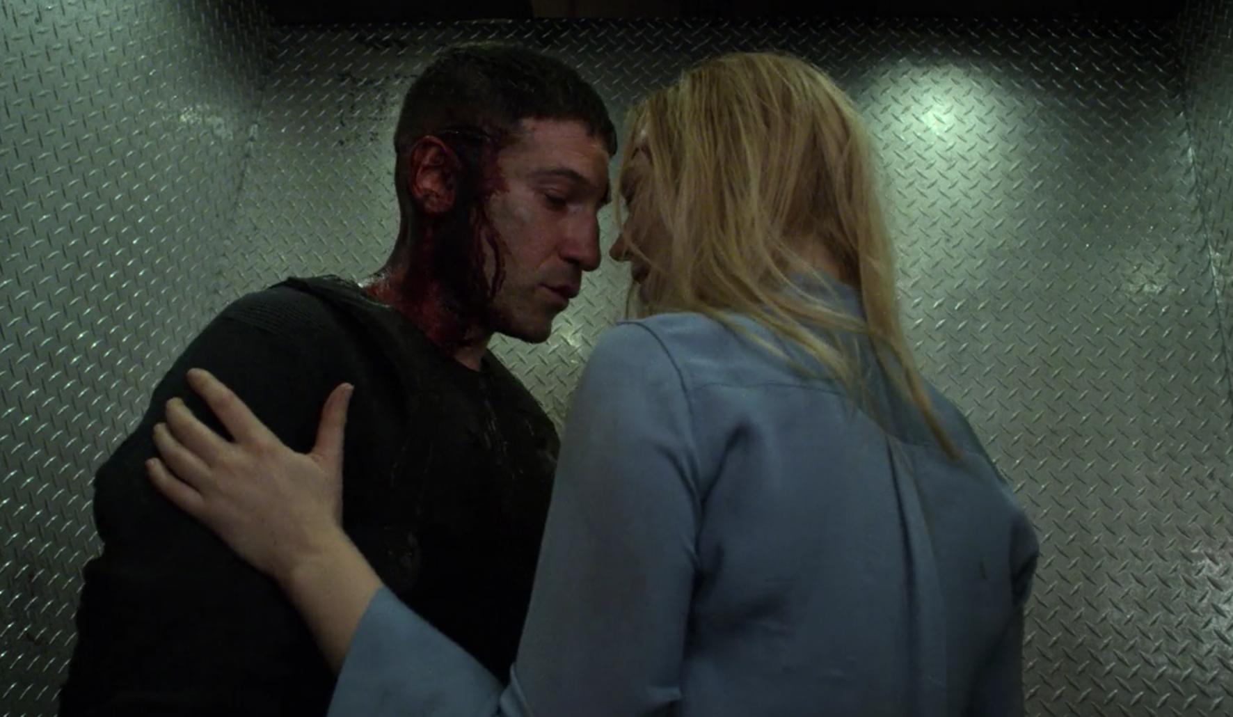 What is the relationship between The Punisher and Karen?