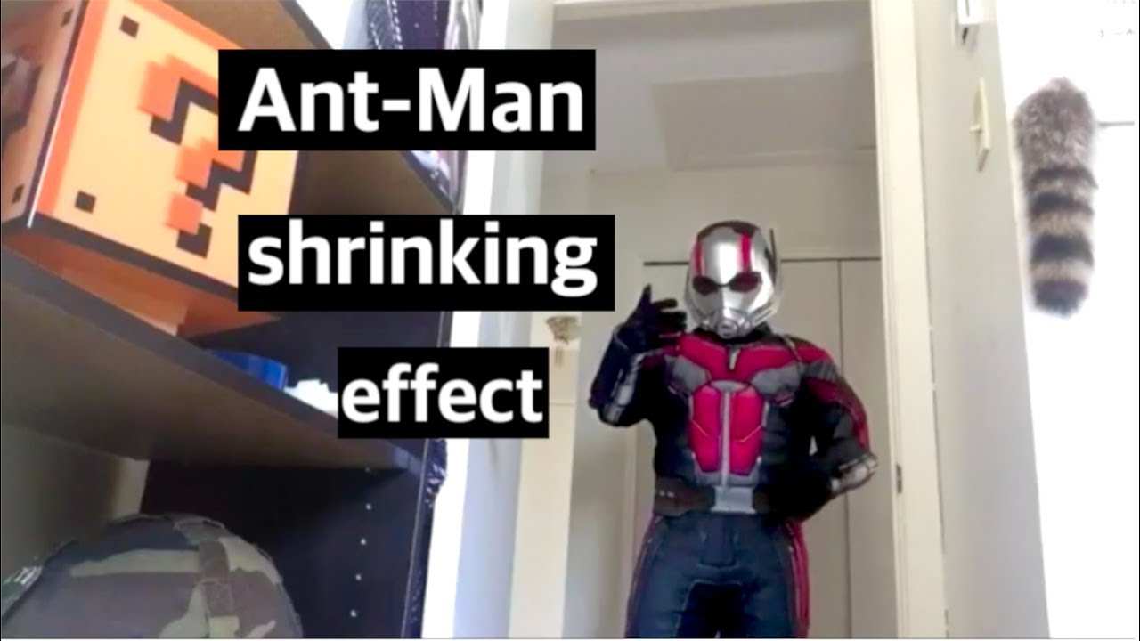 What makes Ant-Man shrink?