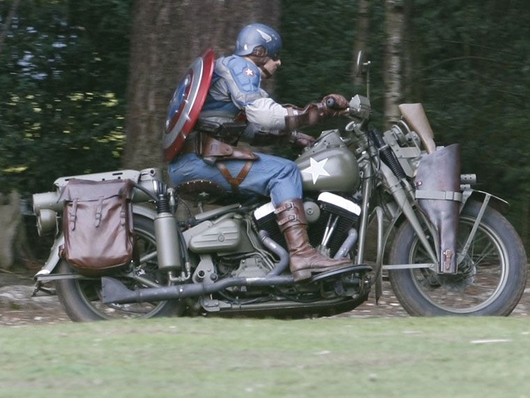 What motorcycle does Wolverine ride?