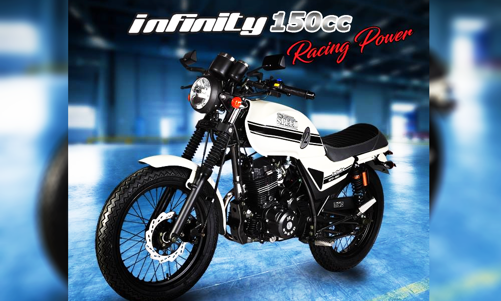 What motorcycle was used in Infinite?