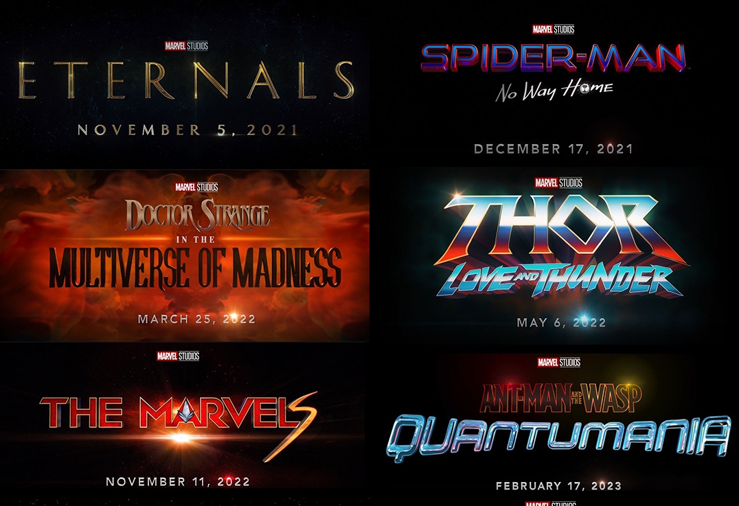 What movies will be in phase 4 of Marvel?