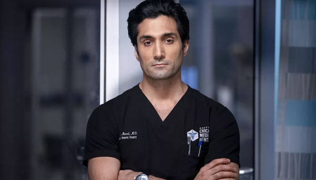 What nationality is Dr Marcel on Chicago Med?