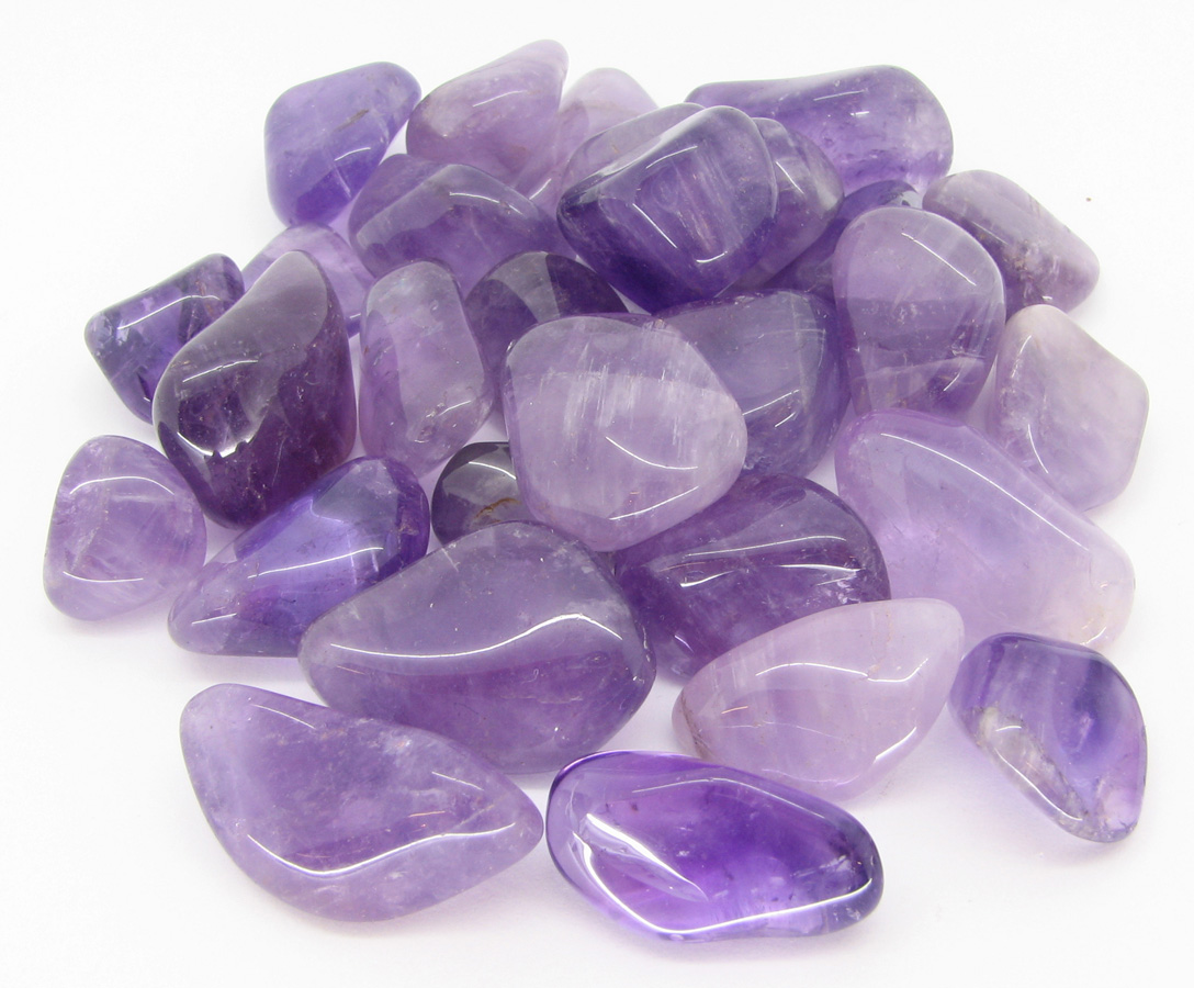 What stone is purple in color?