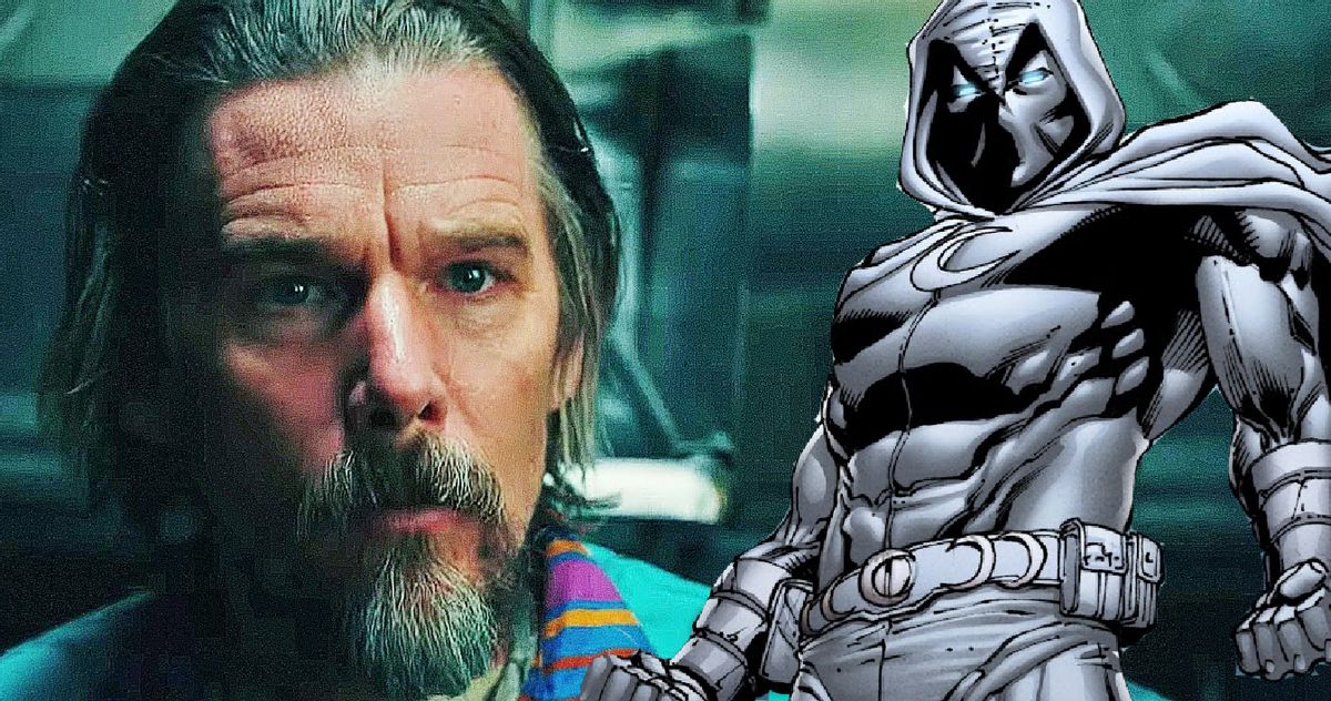 What villain is Ethan Hawke in Moon Knight?