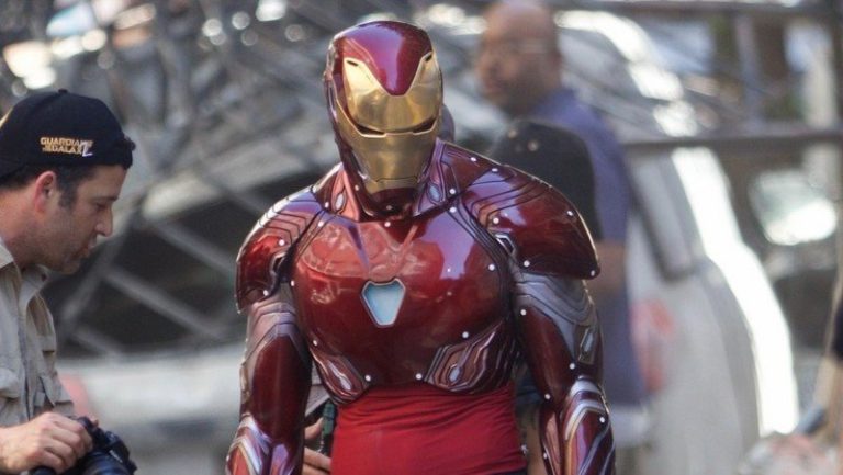 What was Iron Man's suit made of in Infinity War?