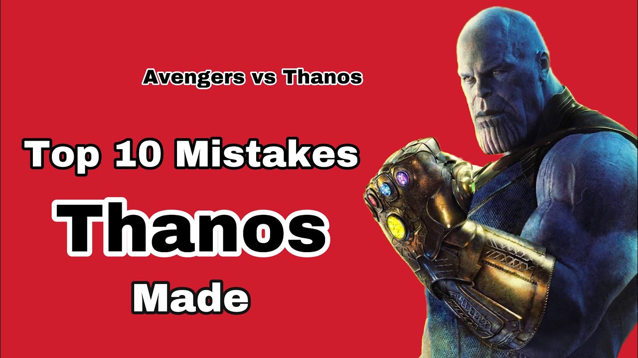 What were Thanos last words?